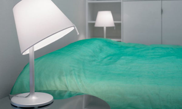 MELAMPO Table Lamp, Silver