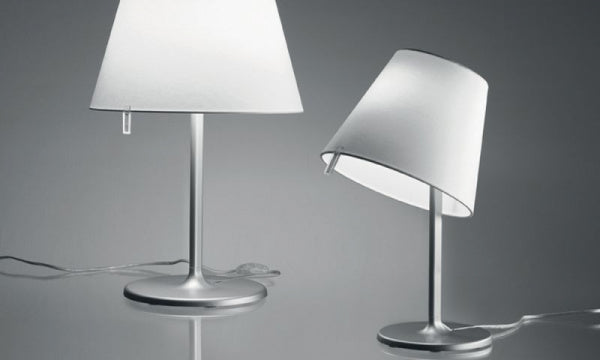 MELAMPO Table Lamp, Silver