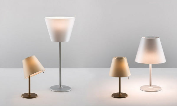 MELAMPO Table Lamp, Silver