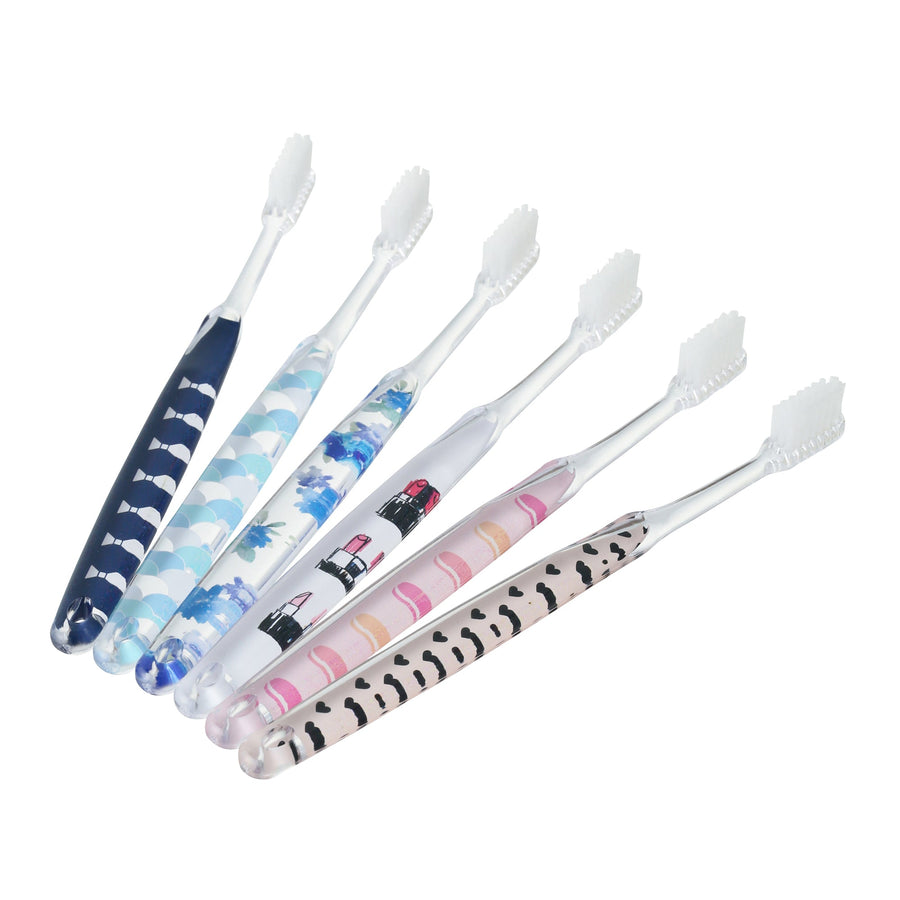 Caprice Toothbrush Flower Blue