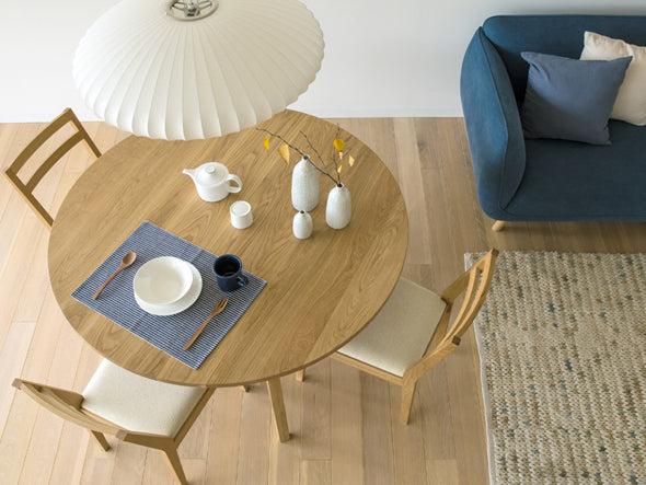 ROUND DINING TABLE Width 105cm