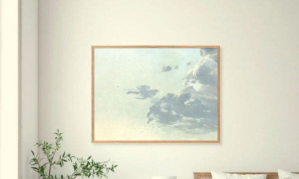 ポスター フレーム付き 50×70cm Clouds3