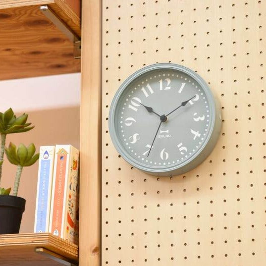 2WAY Retro Clock Retro Greige