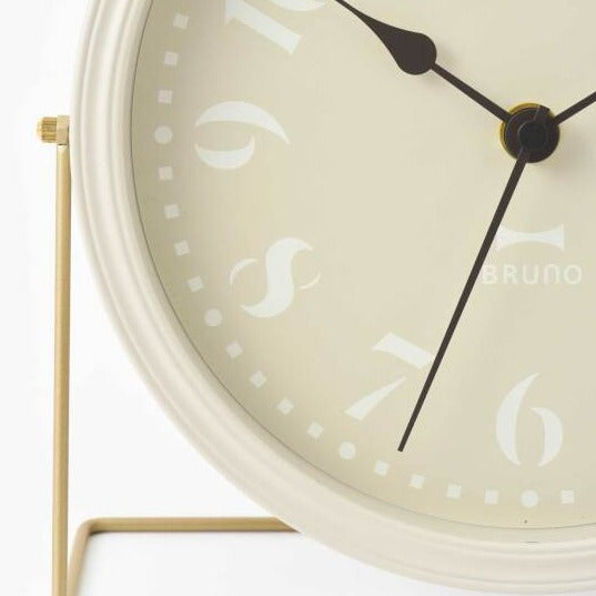 2WAY Retro Clock Retro Greige