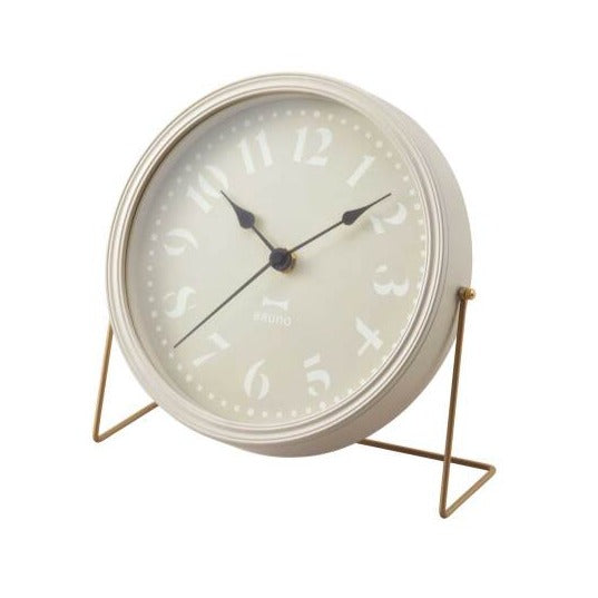 2WAY Retro Clock Retro Greige