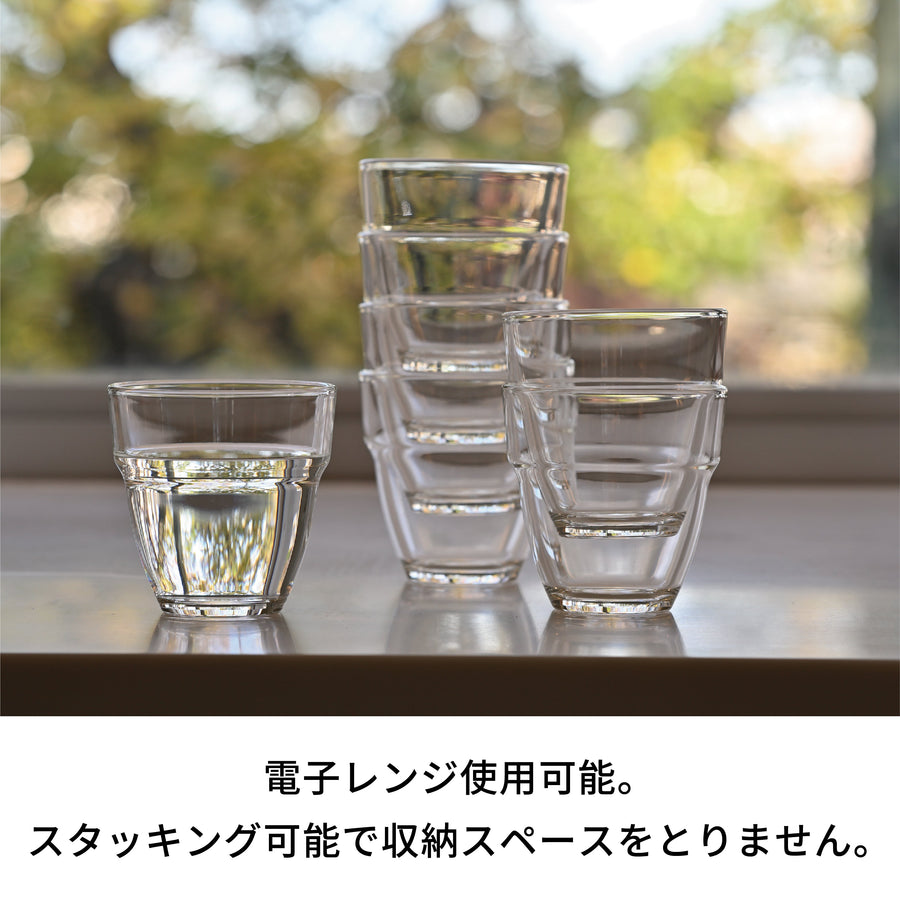 耐熱スタックグラス 2個セット