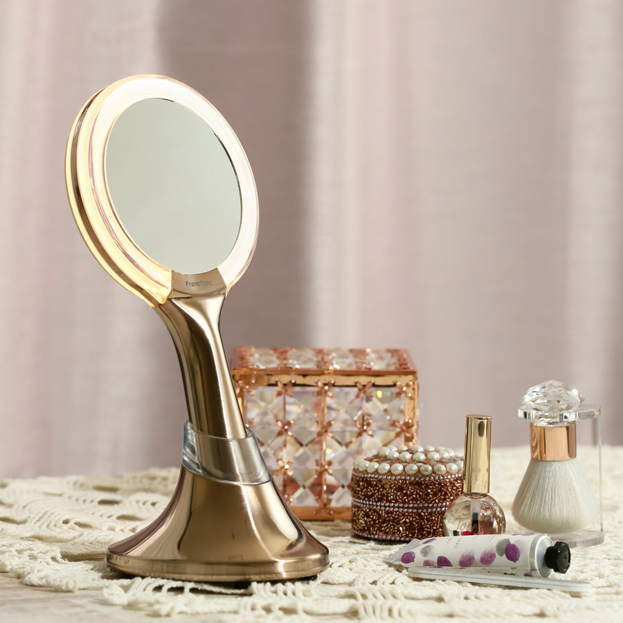 Reflet Handy Mirror Light Gold