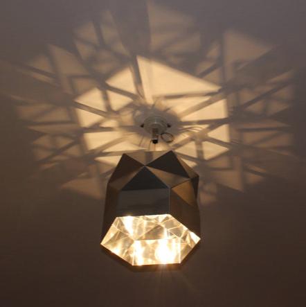 hexagon pendant lamp