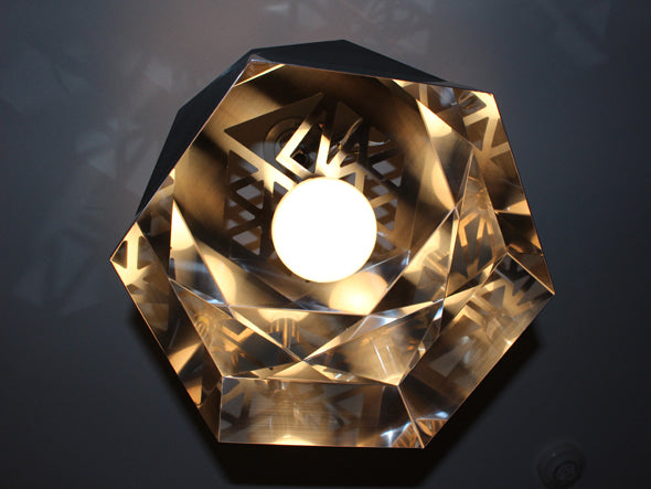 hexagon pendant lamp