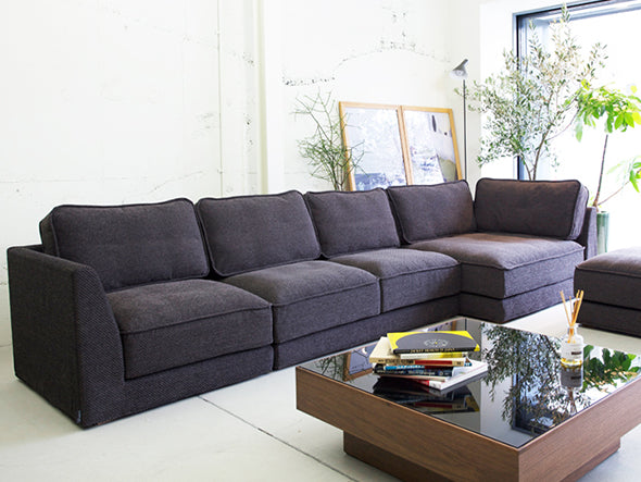 QUATT ONE ARM CORNER LARGE SOFA