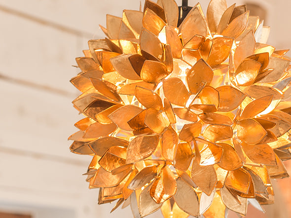 Shell Flower Lamp