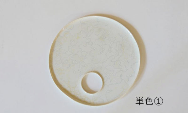 パレットプレート 1/2 丸 単色