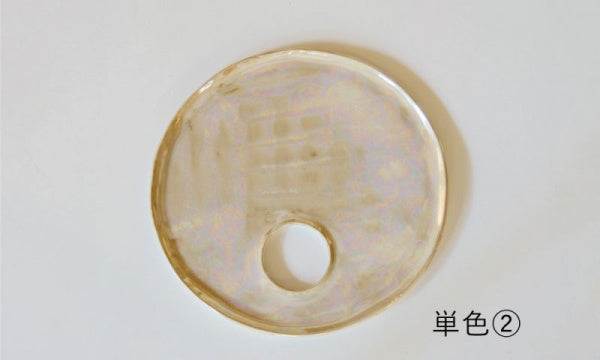 パレットプレート 1/2 丸 単色