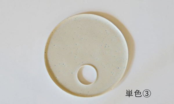 パレットプレート 1/2 丸 単色