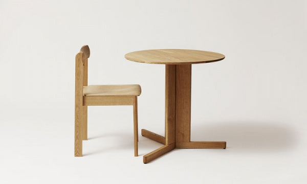 Trefoil Table Oak