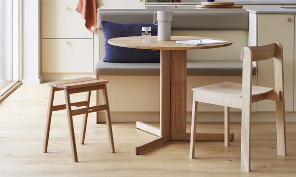 Trefoil Table Oak