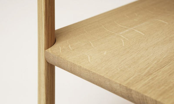 Leaf shelf 1×2 White oak