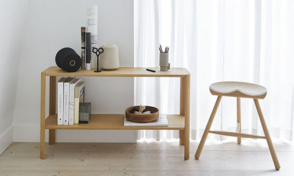 Leaf shelf 1×2 White oak