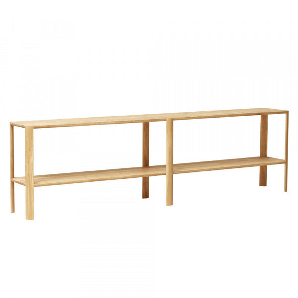 Leaf shelf 2×2 White oak