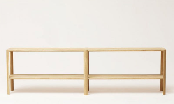 Leaf shelf 2×2 White oak