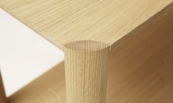 Leaf shelf 2×2 White oak