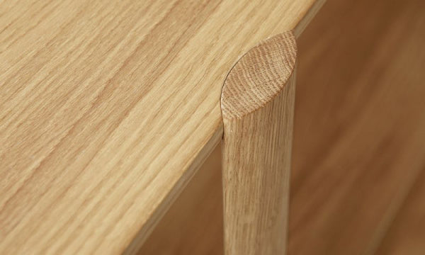 Leaf shelf 2×2 White oak
