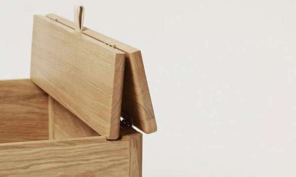 A Line Storage Bench 68 Oak