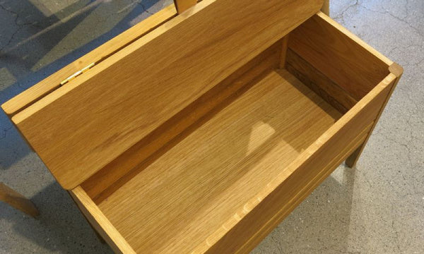 A Line Storage Bench 68 Oak