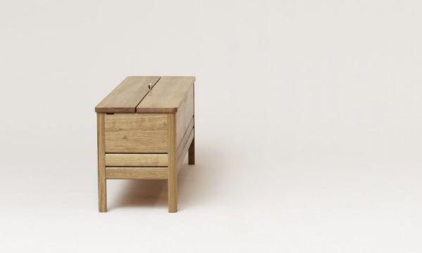 A Line Storage Bench 111 Oak