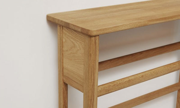 A Line Shoe Rack, Oak