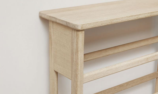 A Line Shoe Rack White Oak