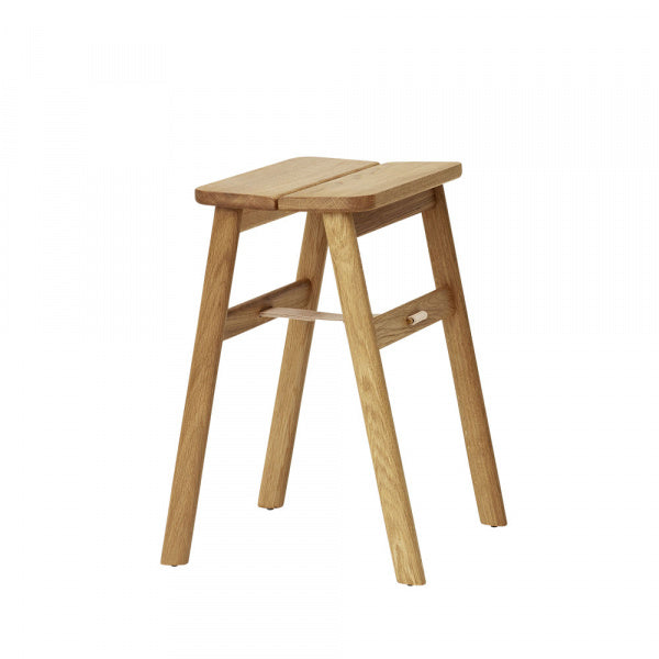 Angle Stool Oak