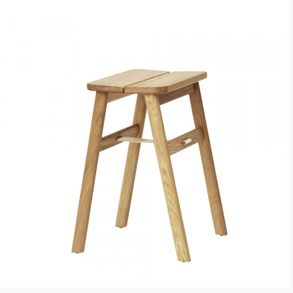 Angle Stool White Oak