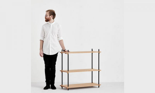 Shelving System Single H85cm オーク