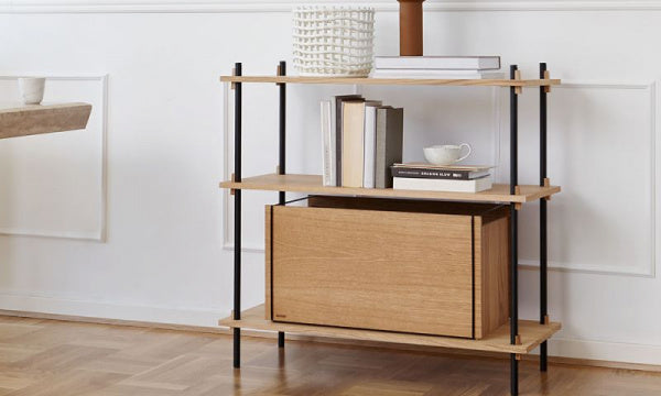 Shelving System Single H85cm オーク