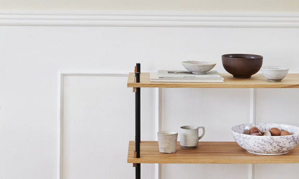 Shelving System Single H85cm オーク