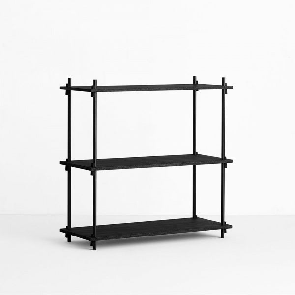 Shelving System Single H85cm ブラック