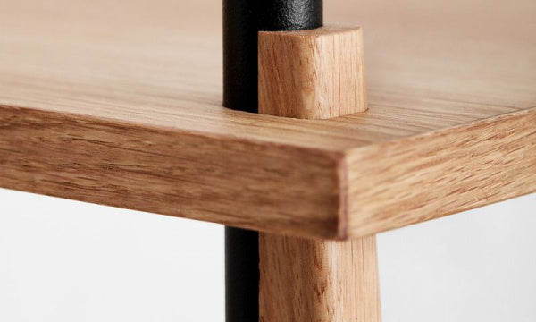 Shelving System Double H85cm オーク