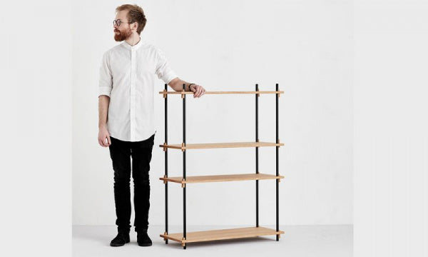 Shelving System Single H115cm オーク