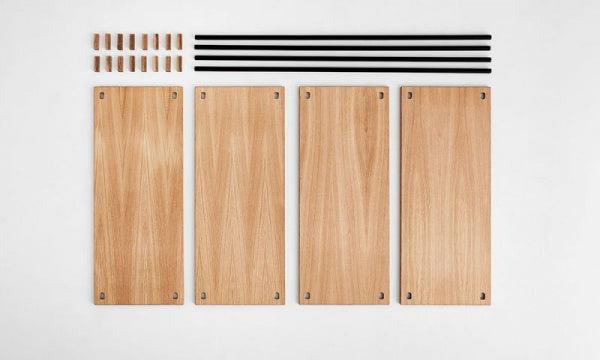 Shelving System Single H115cm オーク