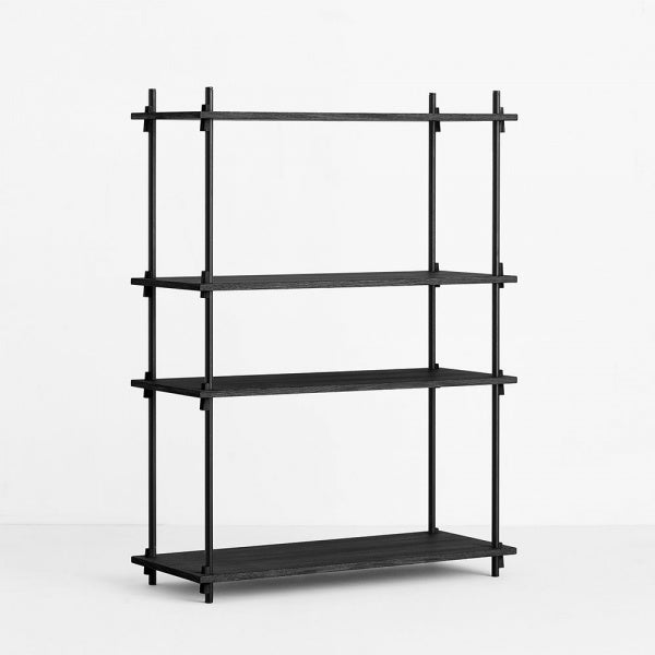 Shelving System Single H115cm ブラック