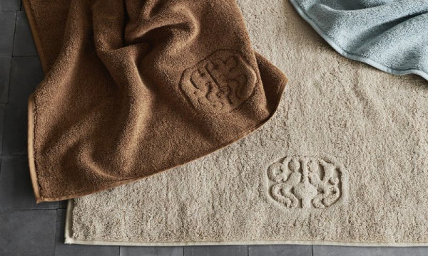 Bath Mat Damask Terry Archive