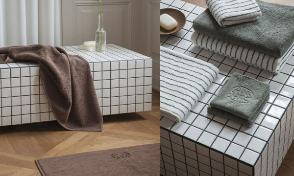 Damask Terry Walnut Bath Mat
