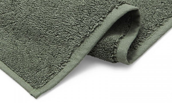 Damask Terry Mineral Green Bath Mat