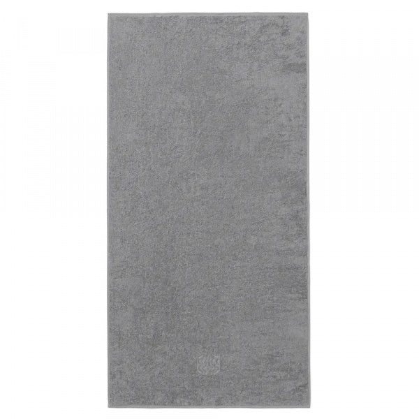 Damask Terry Bath Towel, 70x140cm, Light Gray