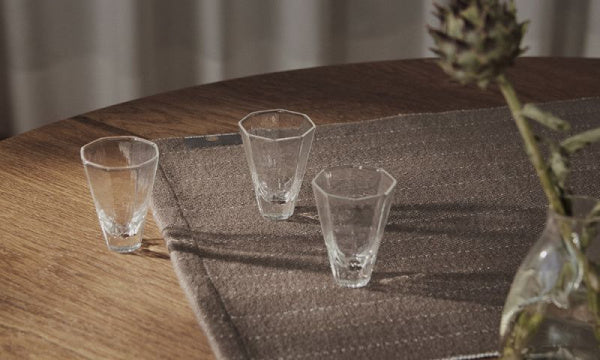 Herringbone Placemats, 50x36cm, Set of 2, Walnut