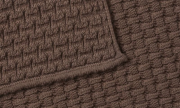 Knoll Dishcloth, 27x27cm, Pack of 2, Walnut