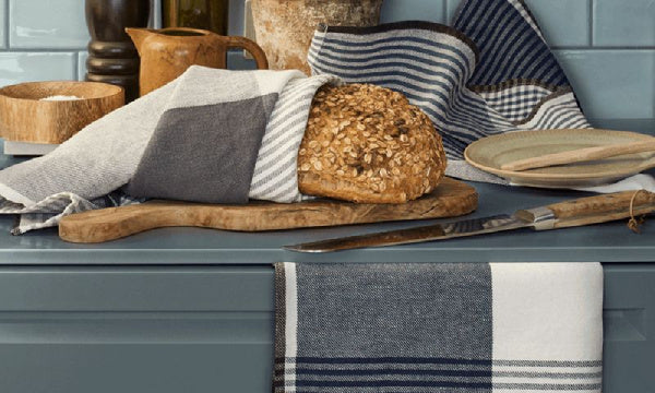 BECKER 63 Kitchen Towel, 50x80cm, Flint Gray