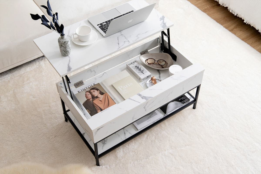 Height-adjustable center table