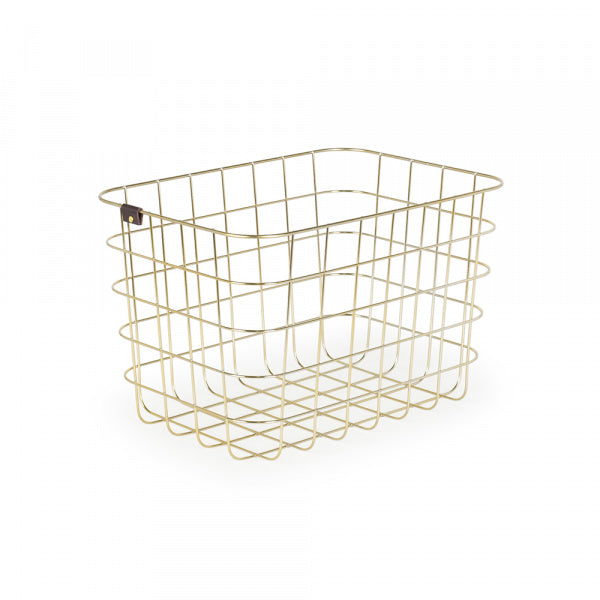 WIRE BASKET M ゴールド